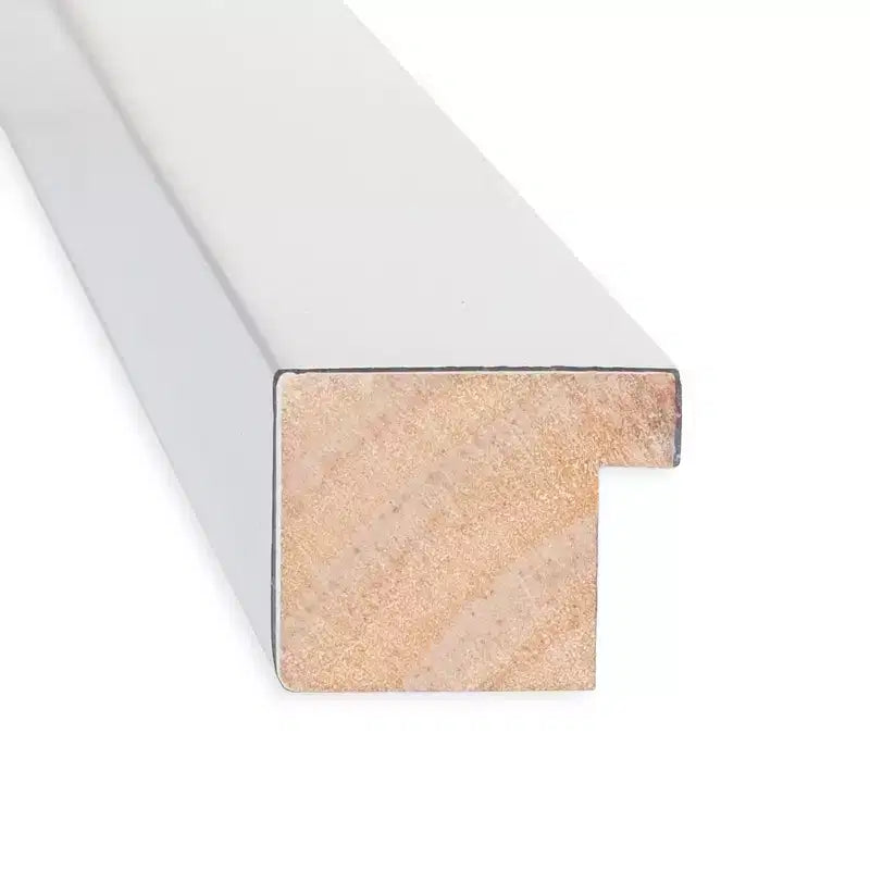 Specchio da parete con cornice rettangolare - Finitura argento a bassa lucentezza