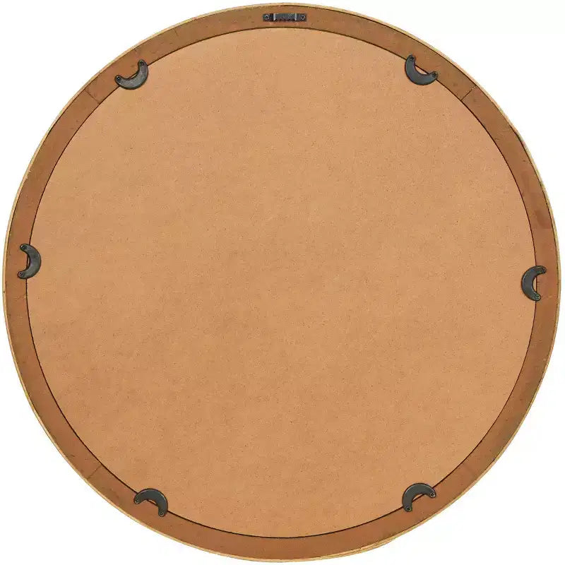 Specchio da Parete Rotondo in Rattan – Specchio Decorativo Intrecciato a Mano da 53 cm