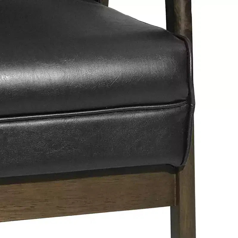 Sedia d'accento moderna imbottita - Design senza braccioli e schienale basso