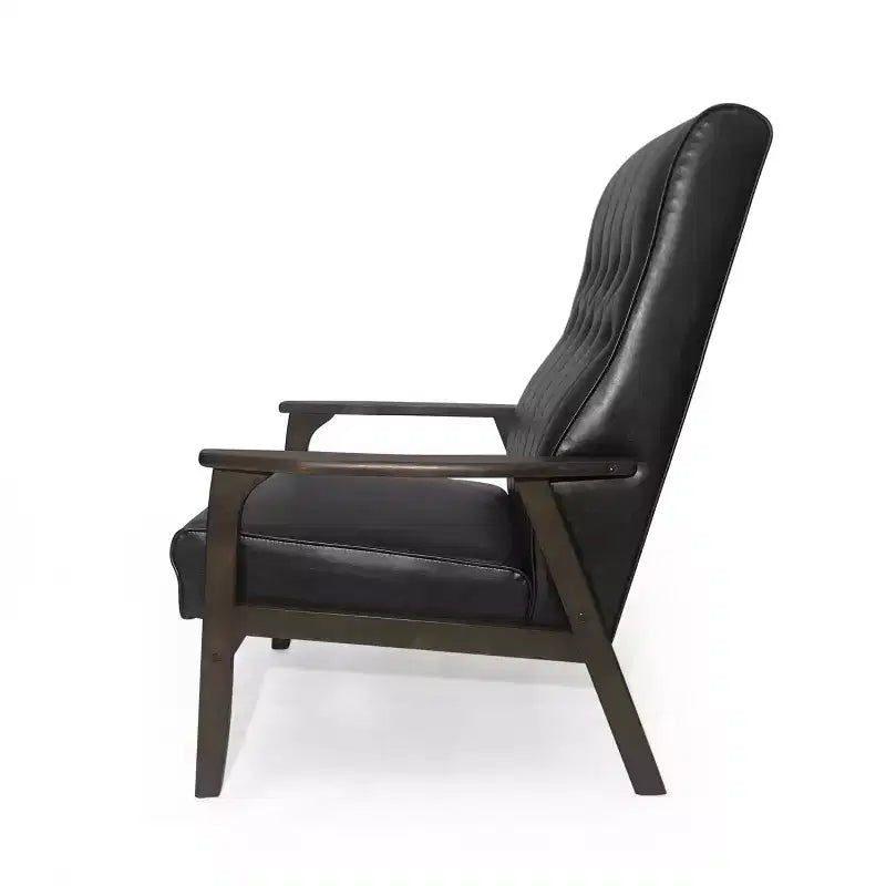 Sedia d'accento moderna imbottita - Design senza braccioli e schienale basso