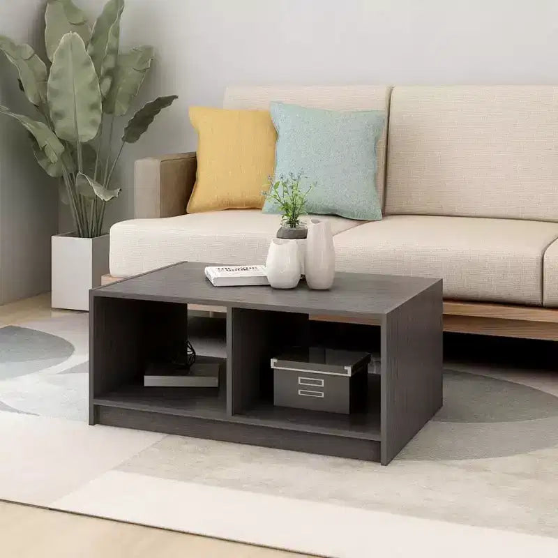 Tavolino da caffè in legno massello di pino – 75 x 33,5 cm – Diversi colori