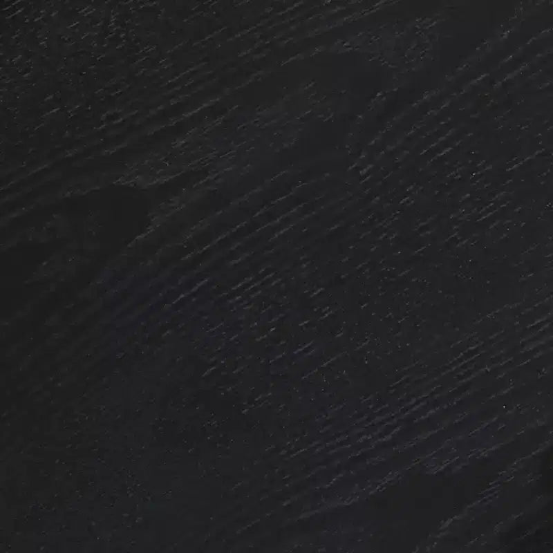 Tavolino ovale con ripiano aperto – Nero