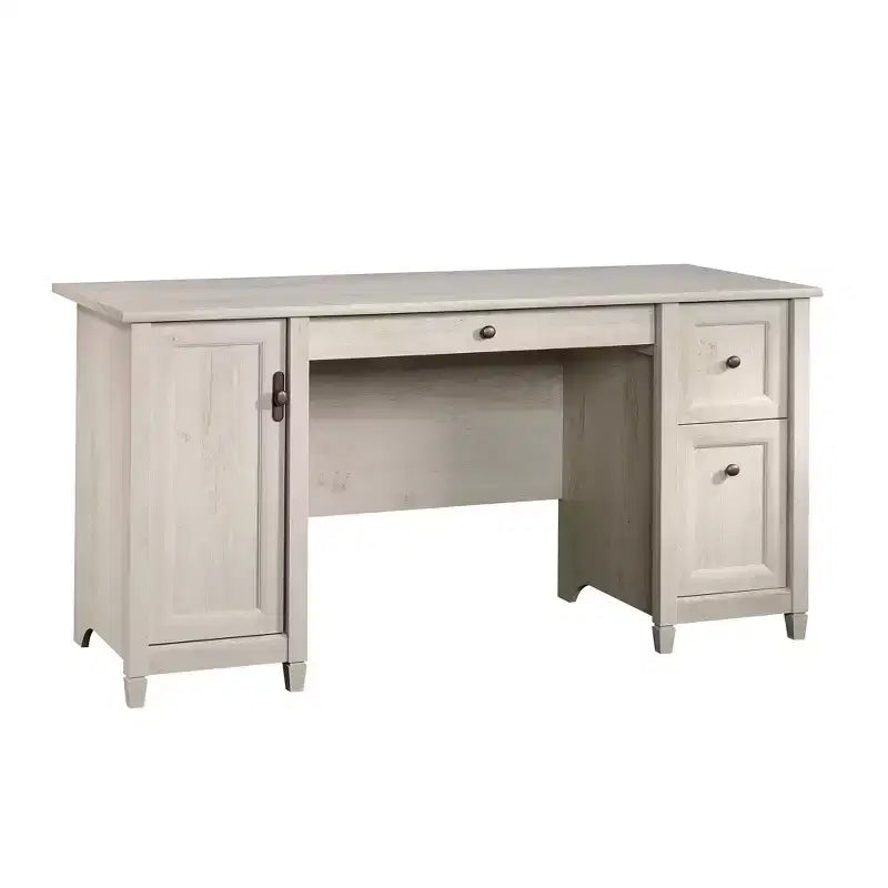 Scrivania da Computer da 150 cm con Cassetti e Vassoio Tastiera
