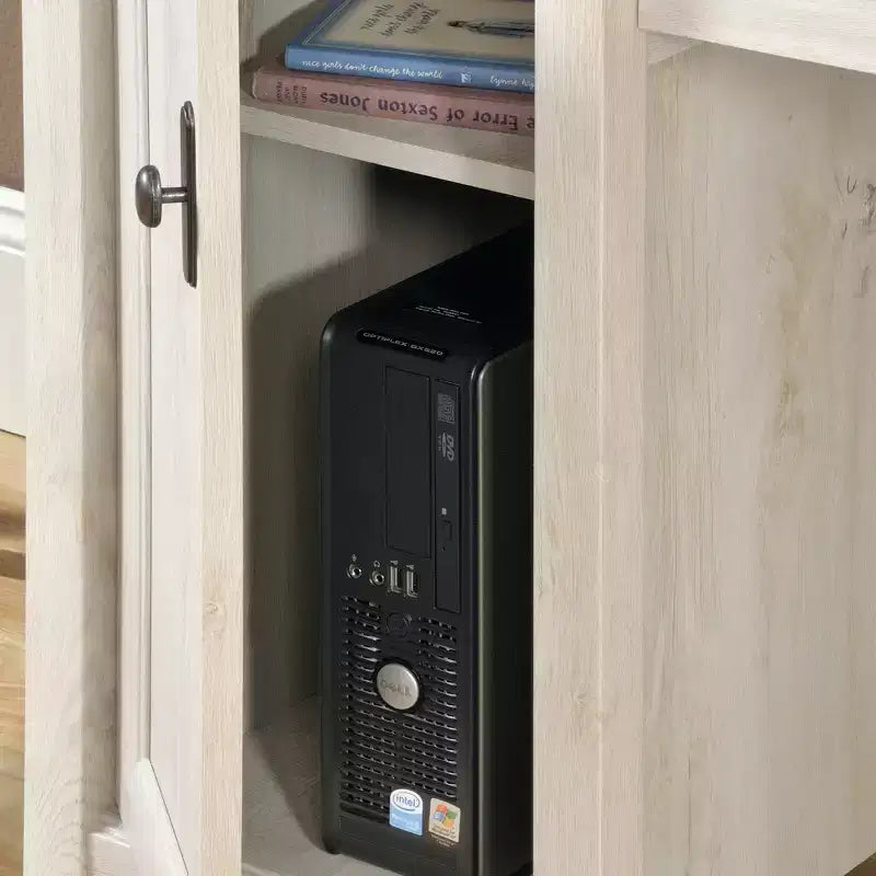 Scrivania da Computer da 150 cm con Cassetti e Vassoio Tastiera