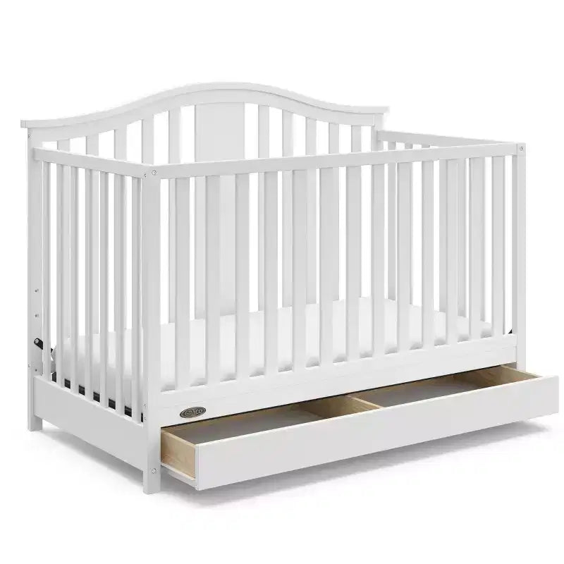Culla convertibile 4-in-1 con cassetto portaoggetti