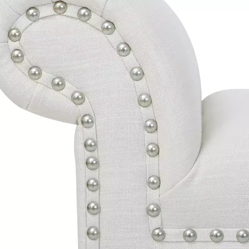 Panca accentata Kathy Roll Arm