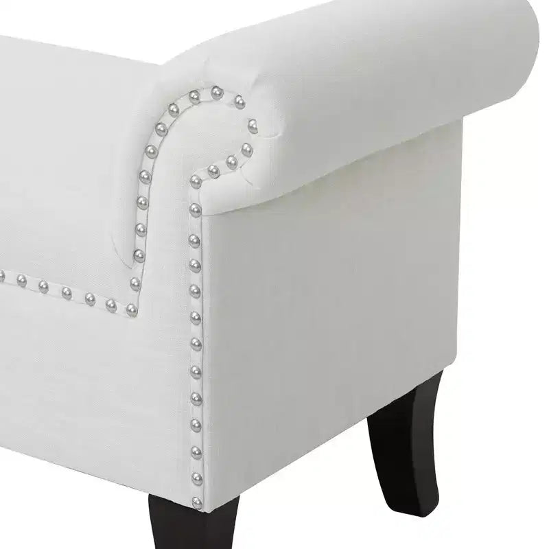 Panca accentata Kathy Roll Arm